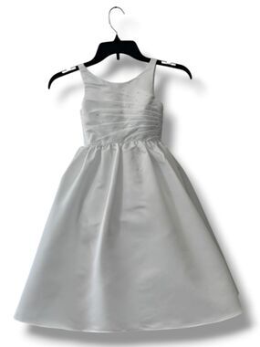 Cherish White Flower Girl Dress Size 3 Formal Special Occasion Classic